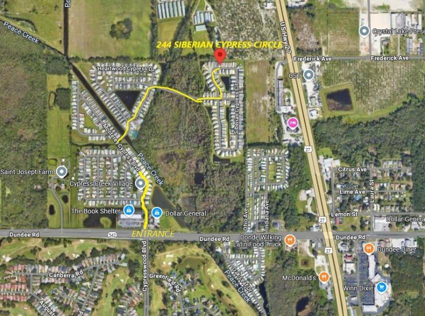 244 Siberian Cypress Circle a Winter Haven, FL Mobile or Manufactured Home for Sale